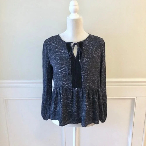 Stitch Fix Collective Concepts Split Neck Blouse SP - Picture 3 of 5